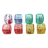 Double Dice Set: A Die Inside of a Die - Set of Eight